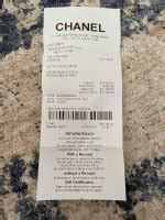 chanel receipt france boutique purseforum